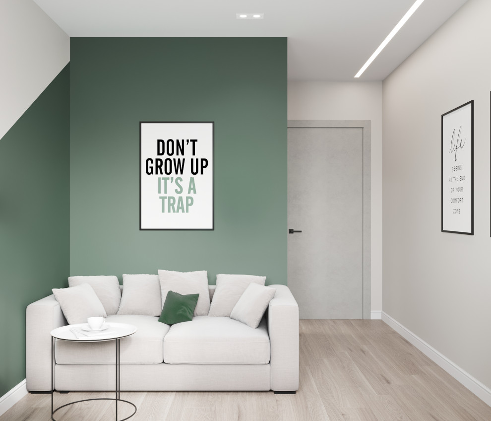 Современный интерьер в ЖК "Яуза парк"