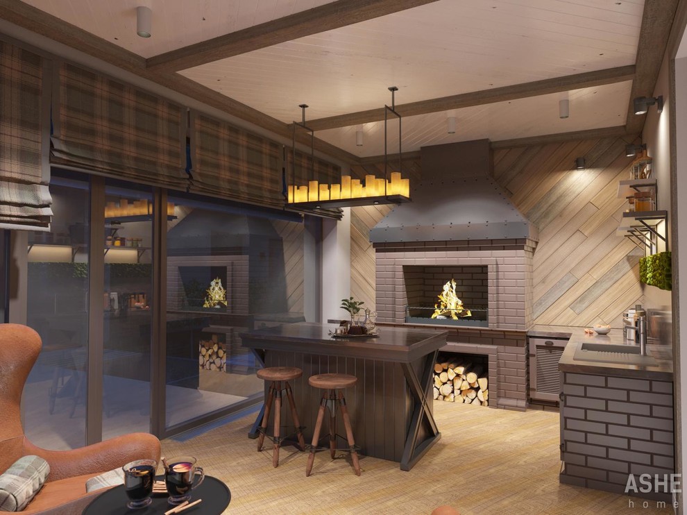 Интерьер дома в пос. Сафроновский