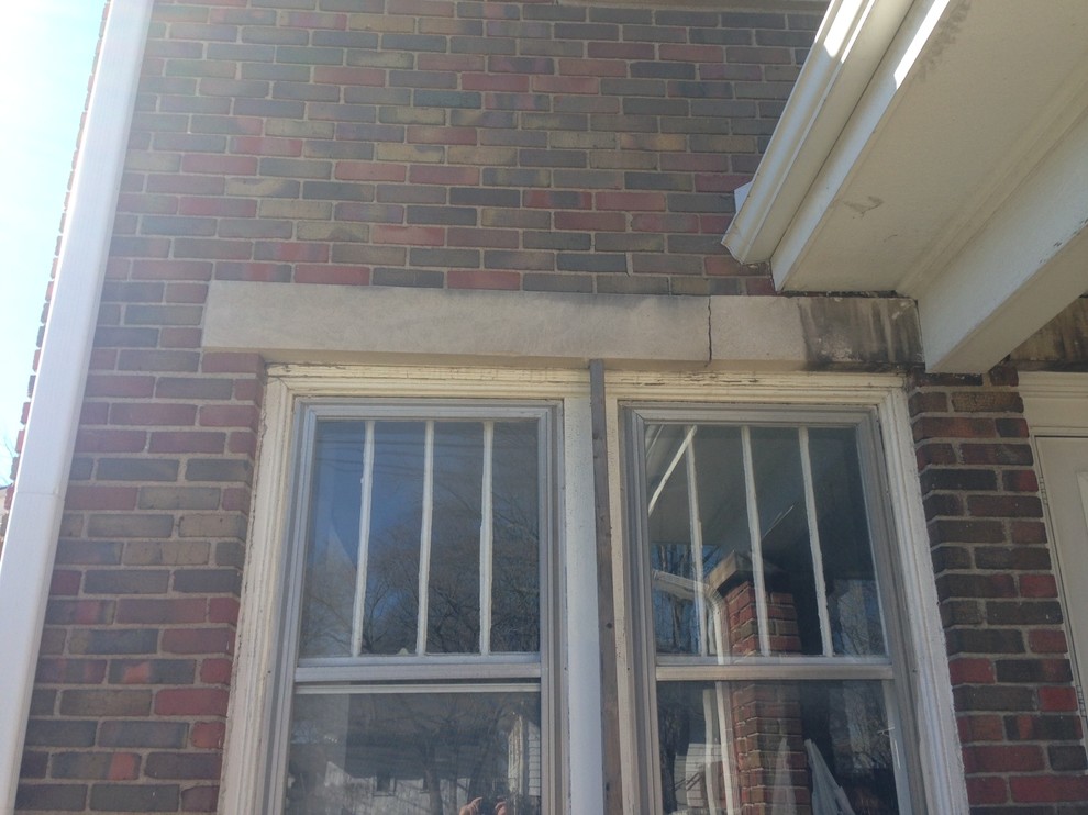 Masonry question Should I caulk around my lintels?