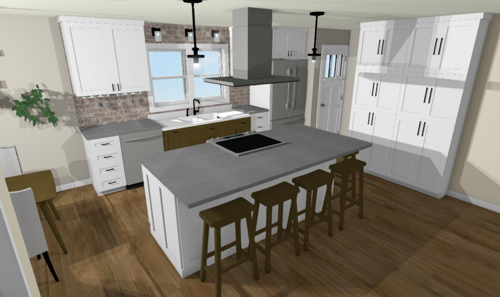 Kitchen - kitchen idea in Portland