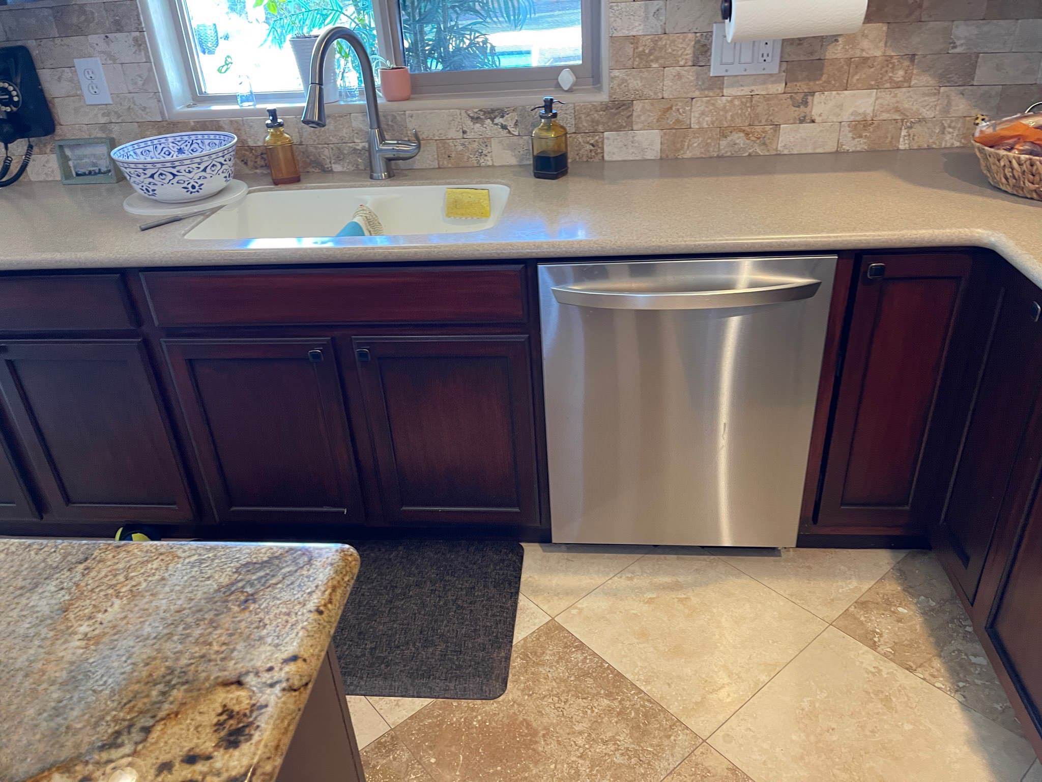Stain and Paint Kitchen Reface