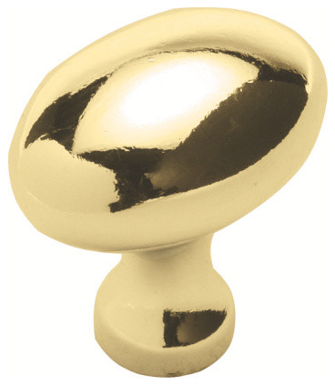 Williamsburg Knob, Polished Brass