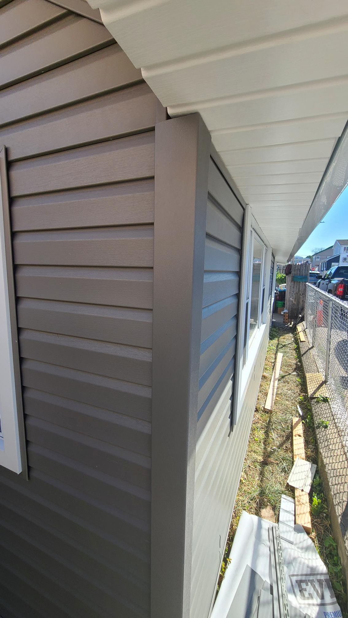 siding before and after