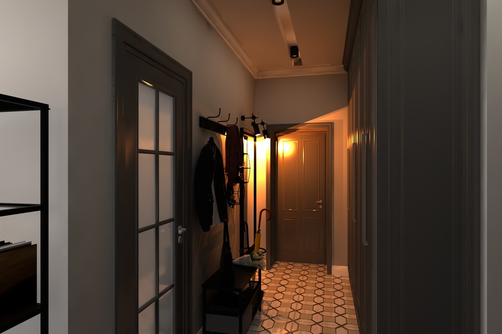 Кухня гостиная в стиле современная классика