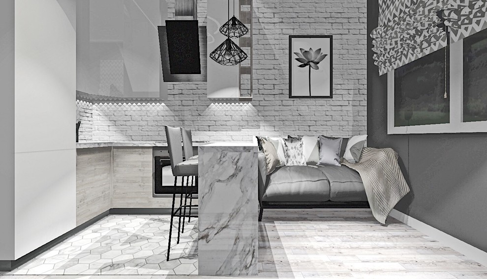 Двухуровневая квартира в Сочи