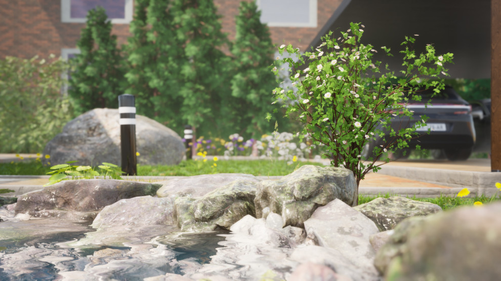 Ландшафтный дизайн участка