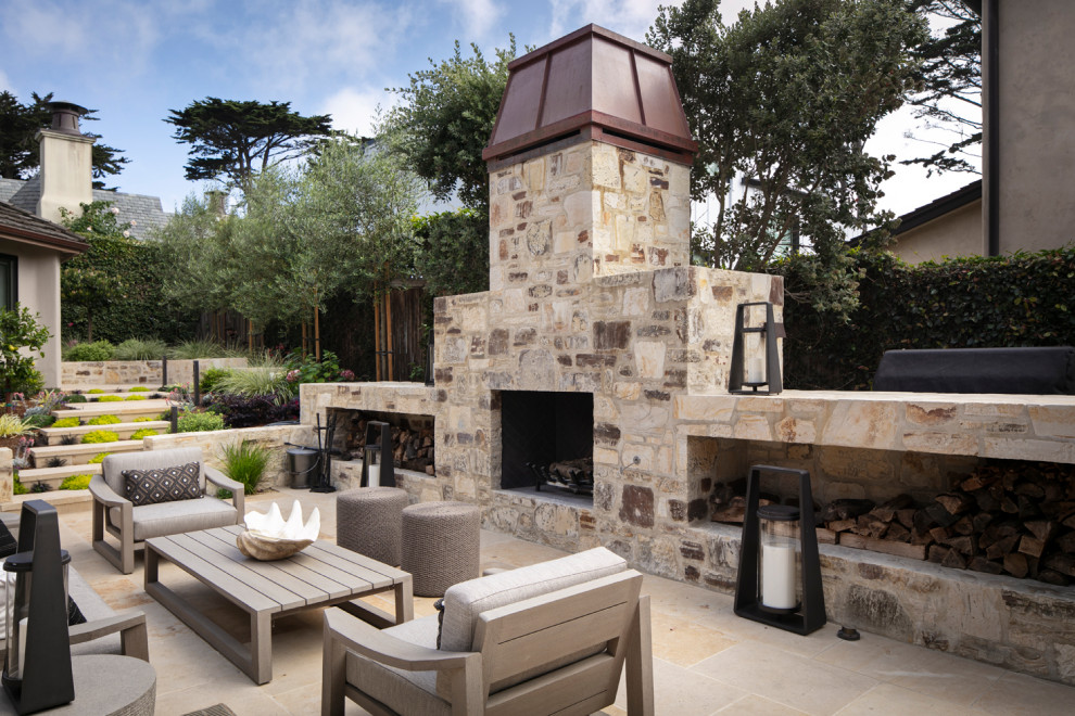 Patio - transitional patio idea