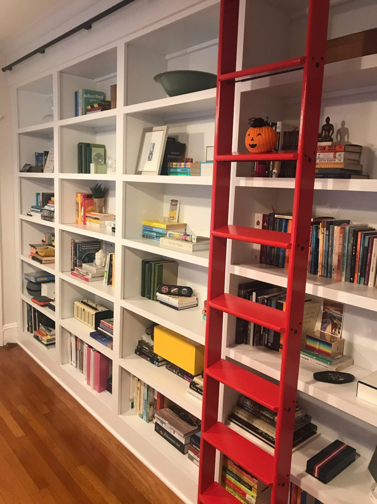 Library with Rolling Ladder