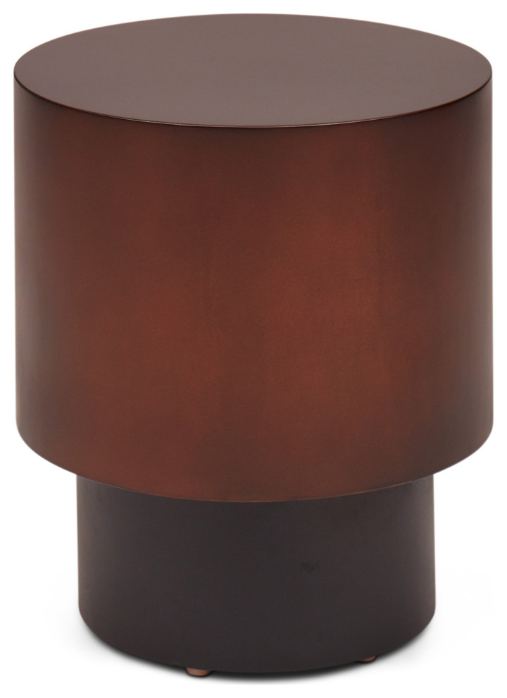 Benton Side Table in Bronze,16