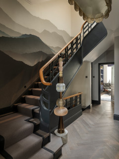 Scala 2 Gradini Legno | Nero | Per Casa E Ufficio