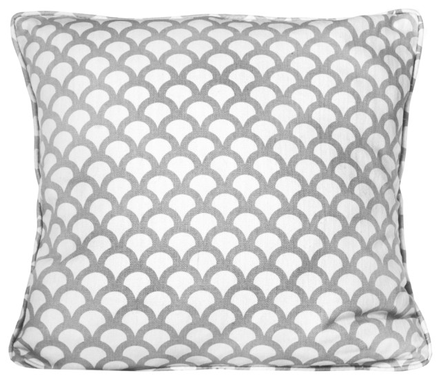 Kyoto Koi Cushion, Steel