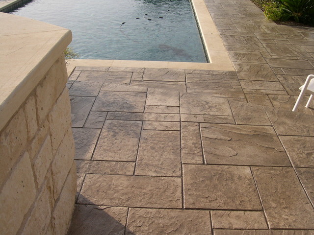 Stamped Concrete Pool Decks american-southwest-swimming-pool-and-hot-tub