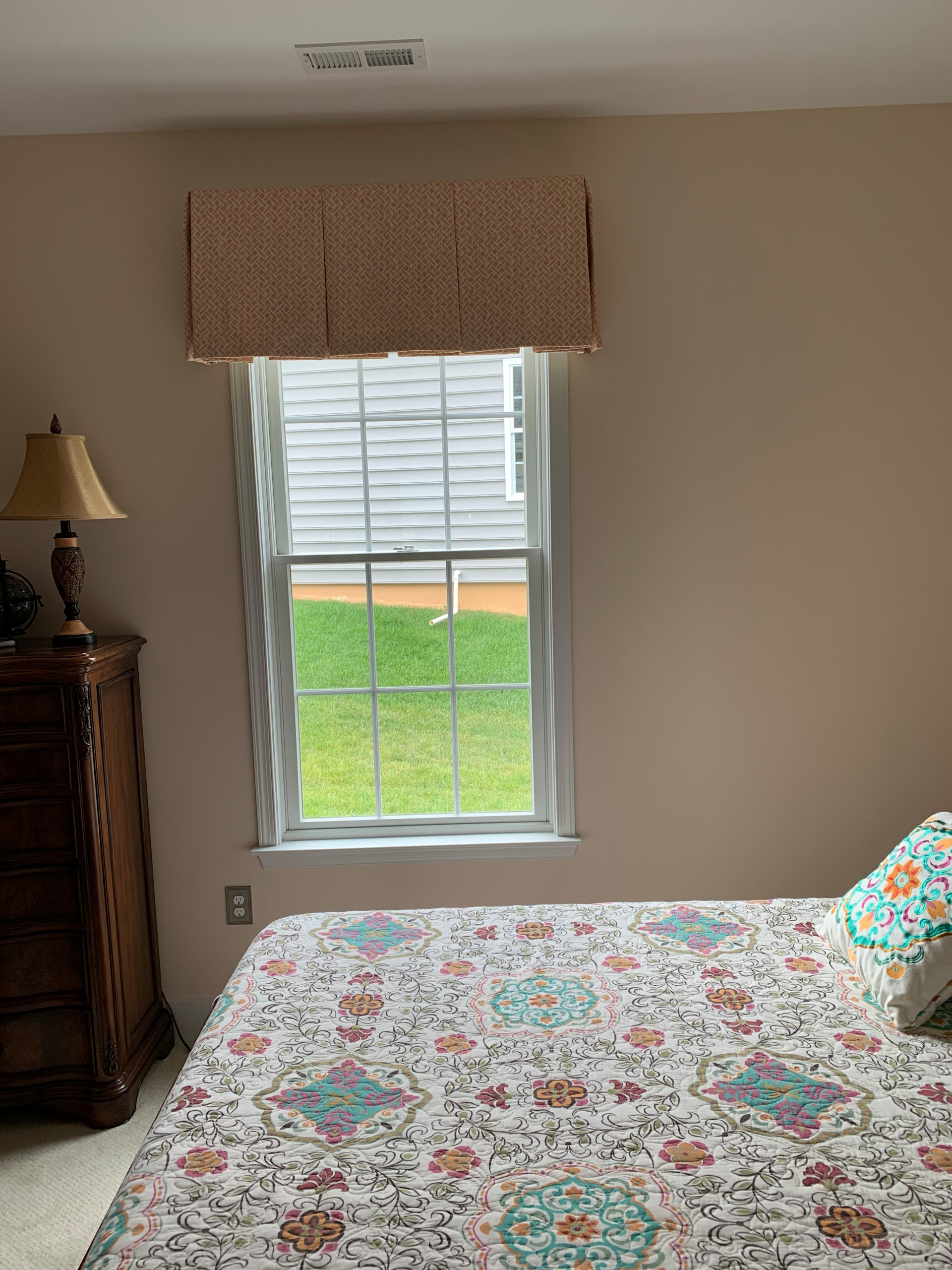 Bedroom window treatments