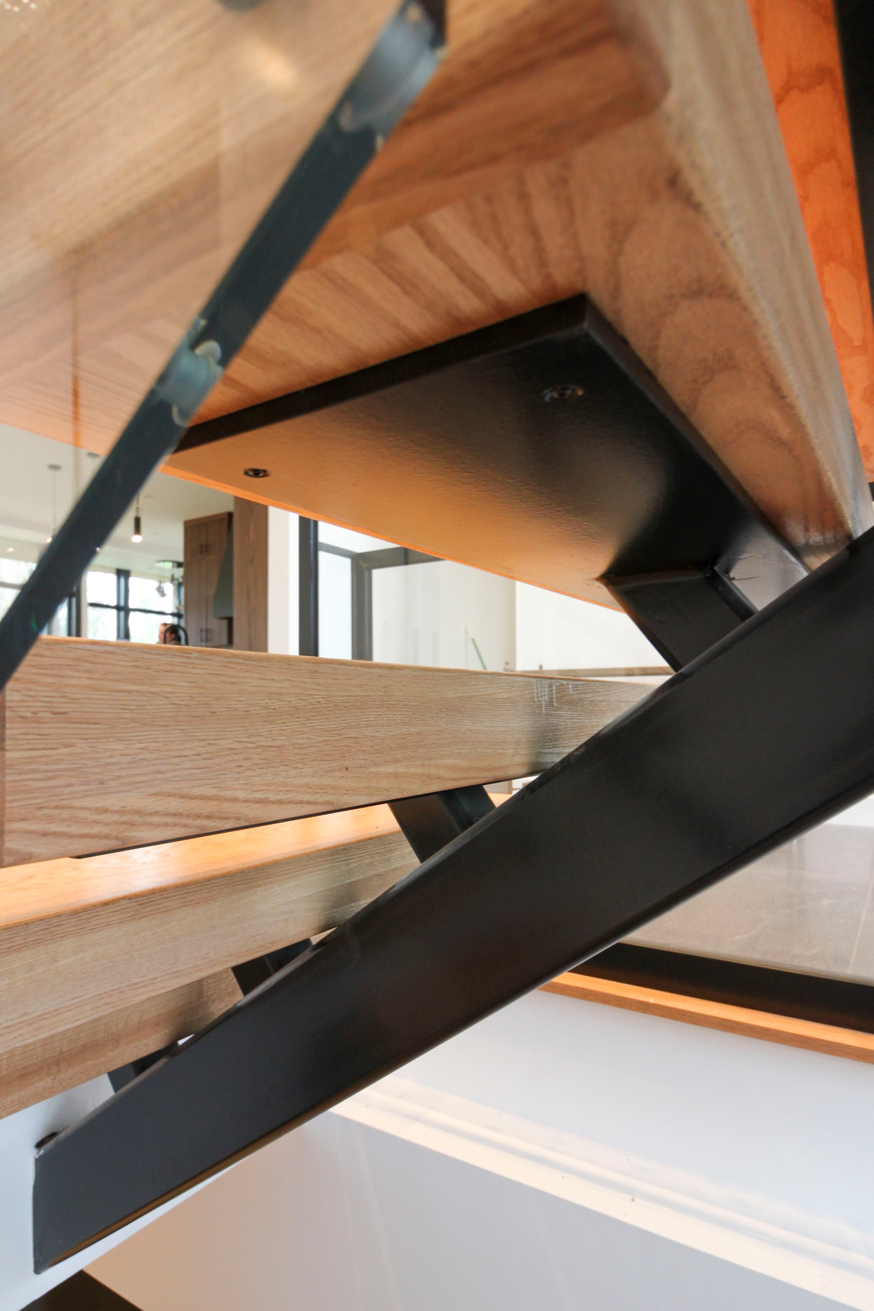 98_Sun Filled Modern Staircase Surrounded by Private Forest, Clifton VA 20124