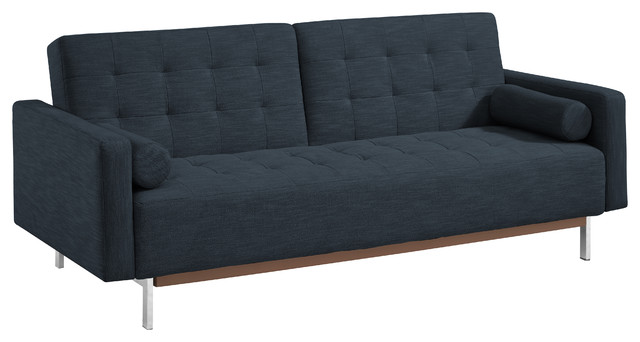 Fabric Sofa Bed With Slip Back Contemporary Sleeper Sofas By Fabric Sofa Bed With Slip Back Gray