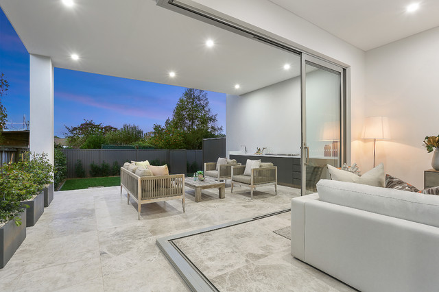 Concord West contemporaneo-patio