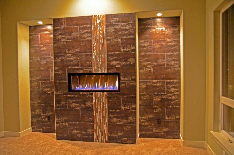 Home design - transitional home design idea in Denver