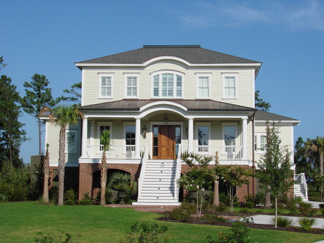 door repair charleston sc Traditional Elevated Lowcountry  Traditional Home