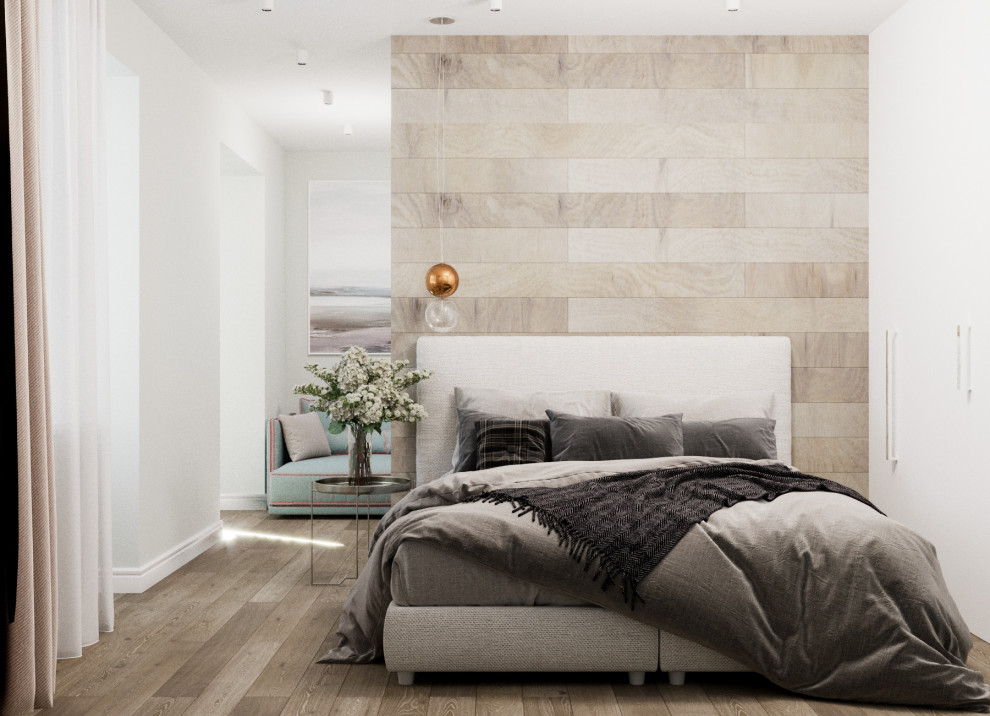 интерьер 2-комнатной квартиры для молодой семьи. ЖК Панорама