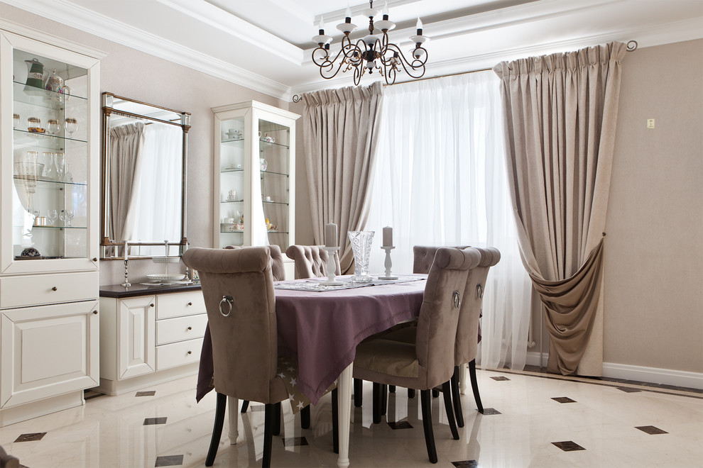 Шторы в загородный дом по проекту "Mesmer Design&Architecture"