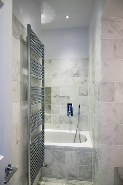 Queens Gate by Amos Goldreich contemporary-bathroom