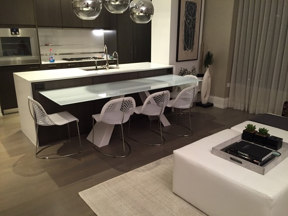 Back Painted Table Top