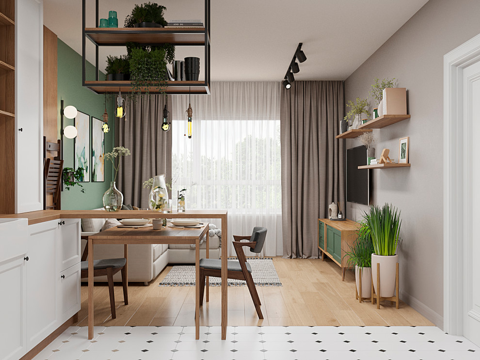 Дизайн однокомнатной квартиры