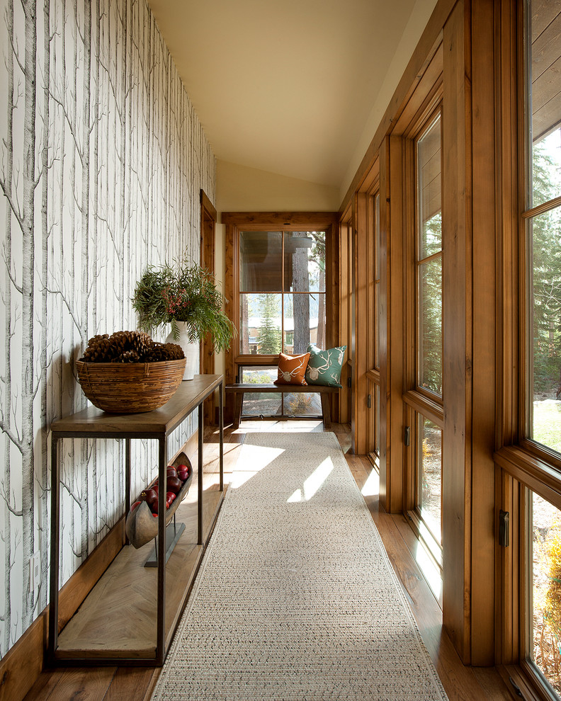 Inspiration for a country hallway in Sacramento.