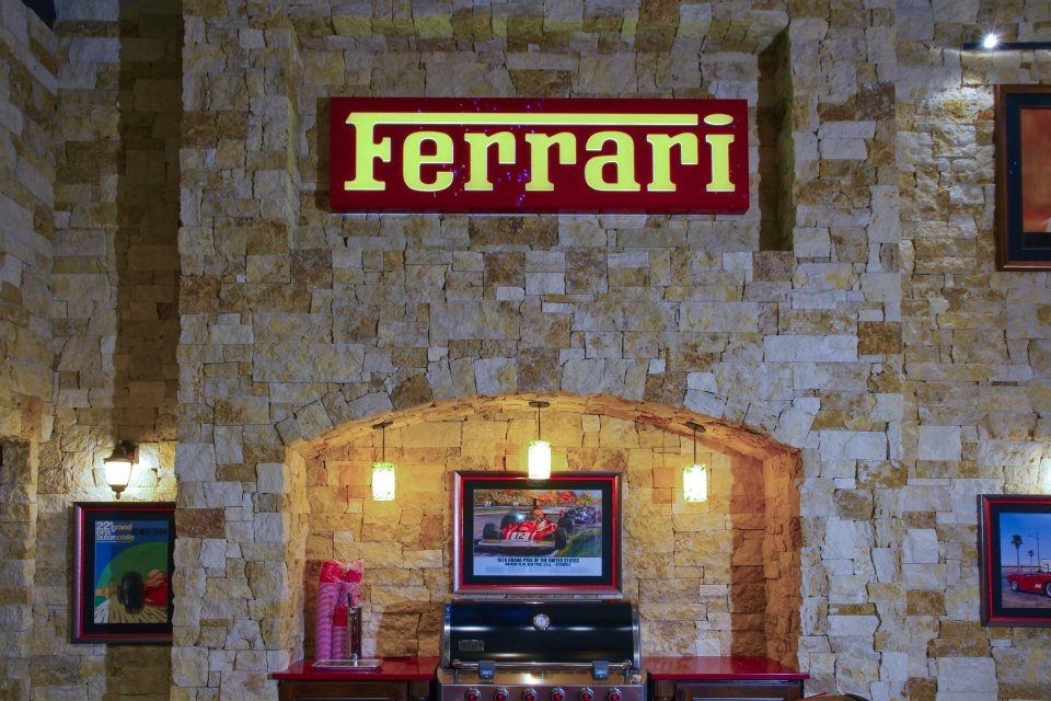 Ferrari Man Cave