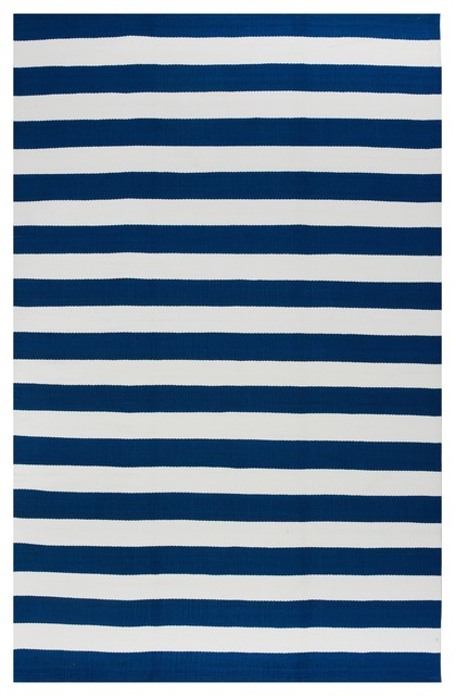 Nantucket Area Rug, Blue and White, 2'x3'