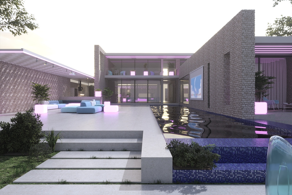 Дизайн дома у моря на Кипре