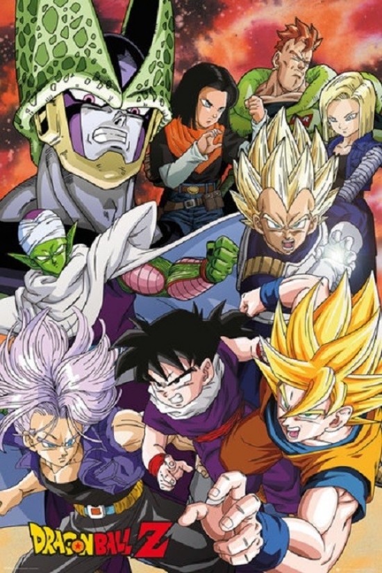 Dragon Ball Z Perfect Cell Saga Print