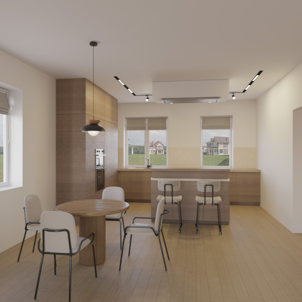 Интерьер дома в стиле минимализам