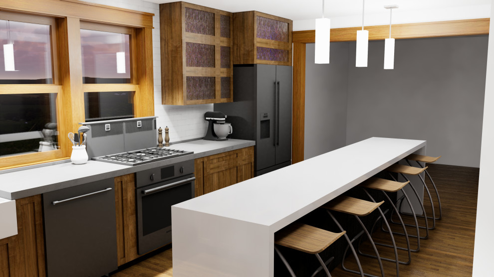 Kitchen - transitional kitchen idea