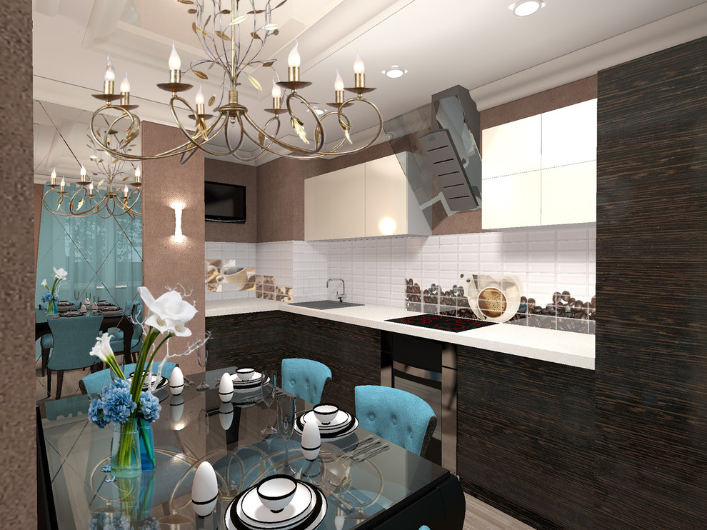 Бирюза и шоколад