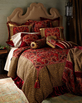 Dian Austin Couture Home Leopard Jacquard Fabric, 3 yards x 60"W