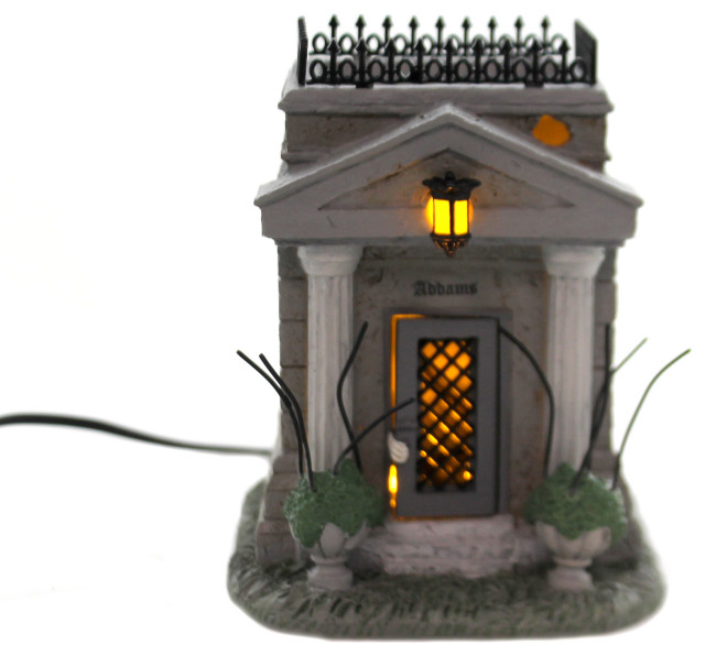 Department 56 Accessory THE ADDAMS FAMILY CRYPT Polyresin Indoor Use 6004270
