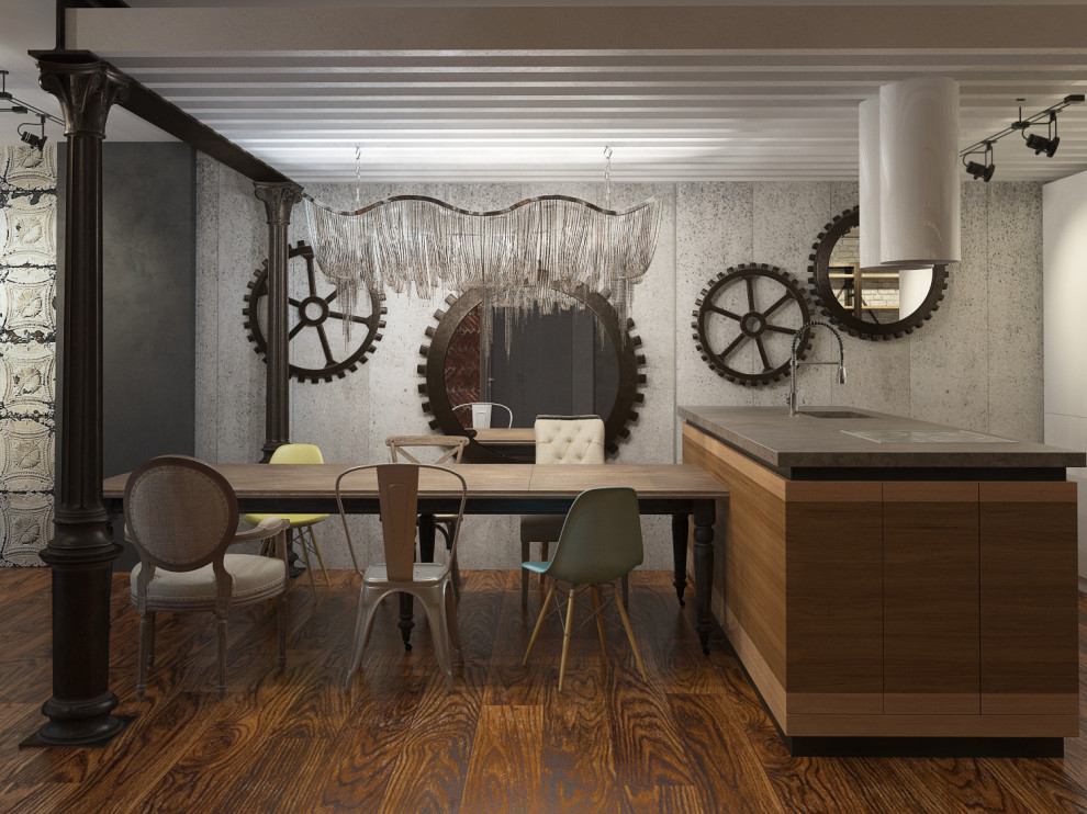 Квартира в стиле лофт