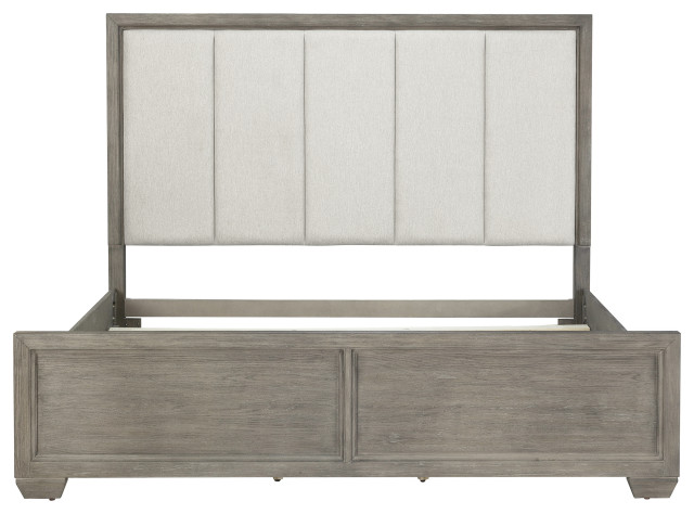 Andover King Upholstered Panel Bed by Samuel Lawrence Furniture