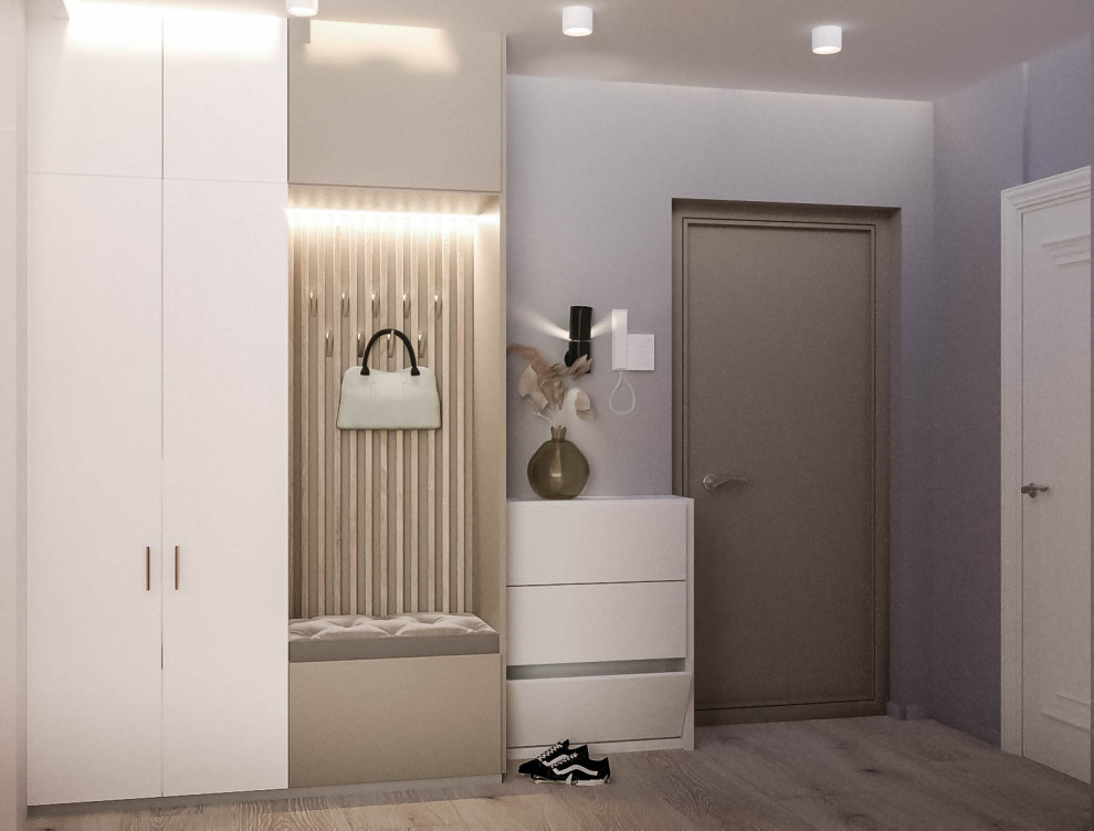 Квартира в современном стиле с теплыми тонами и уютной атмосферой