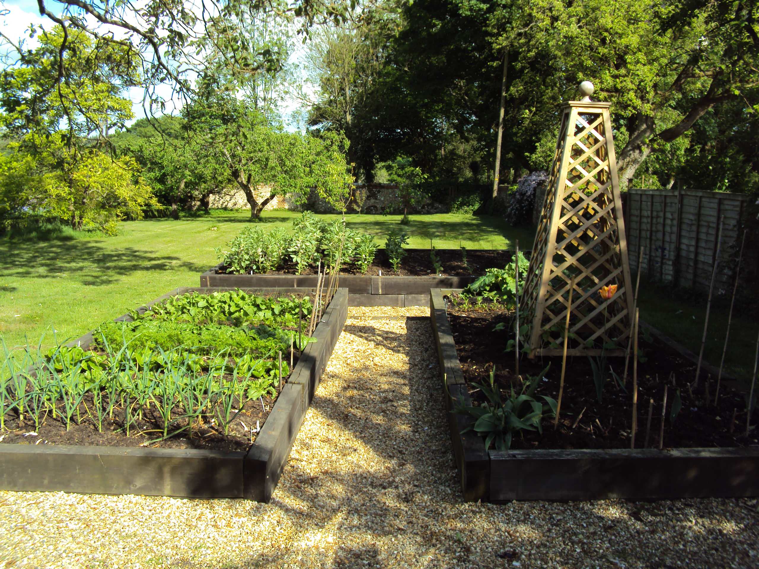 Large Country Garden