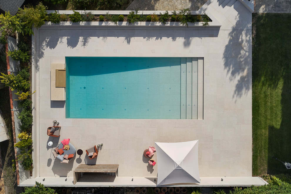 Piscina vista aérea | OTTO HOUSE - Contemporary - Pool - Barcelona - by ...