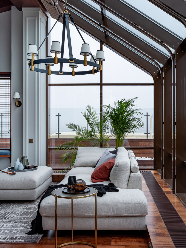 Квартира 240 м² с атмосферой загородного дома