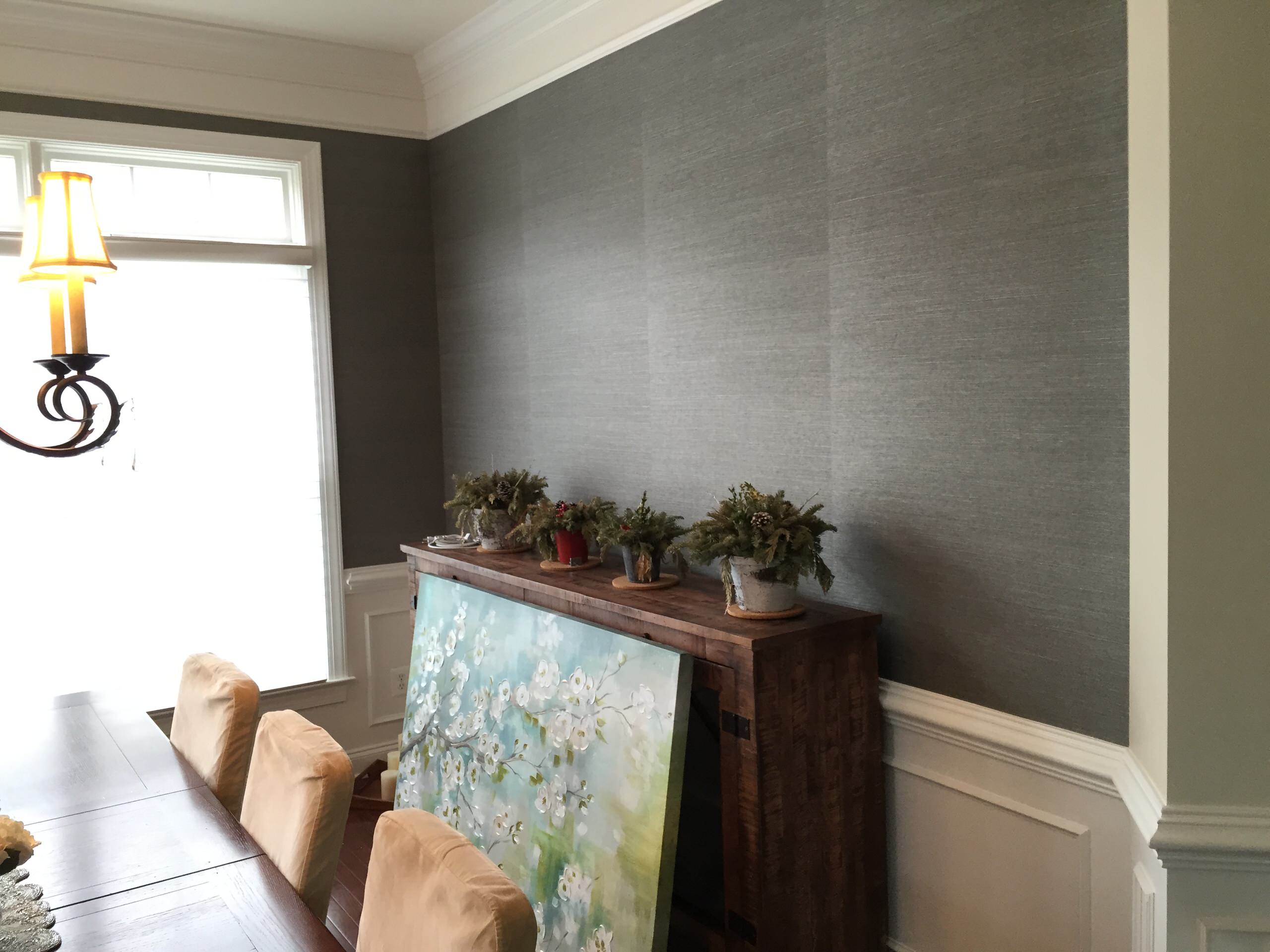 Arrows' Grasscloth Wallpaper by Nathan Turner - Black | Grasscloth, Grasscloth  wallpaper, Beautiful wall decor