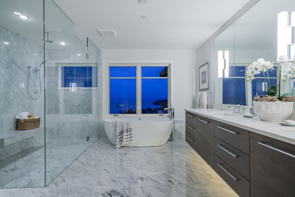 Southridge Ave. West Vancouver BC Contemporary Bathroom Vancouver