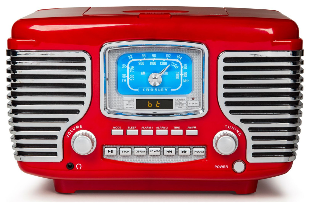 Corsair Radio Cd Player, Aqua Blue Home Electronics by Crosley