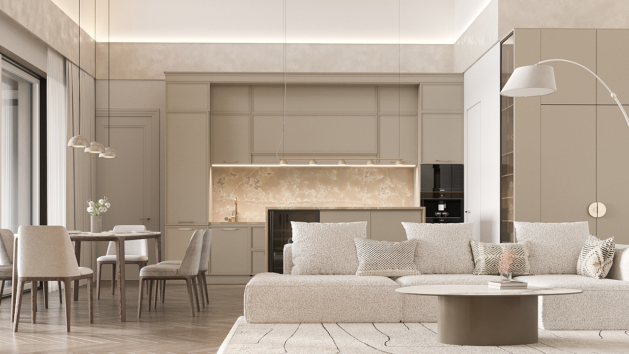 Кухня-гостиная