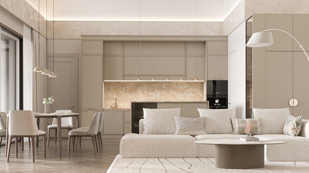 Кухня-гостиная