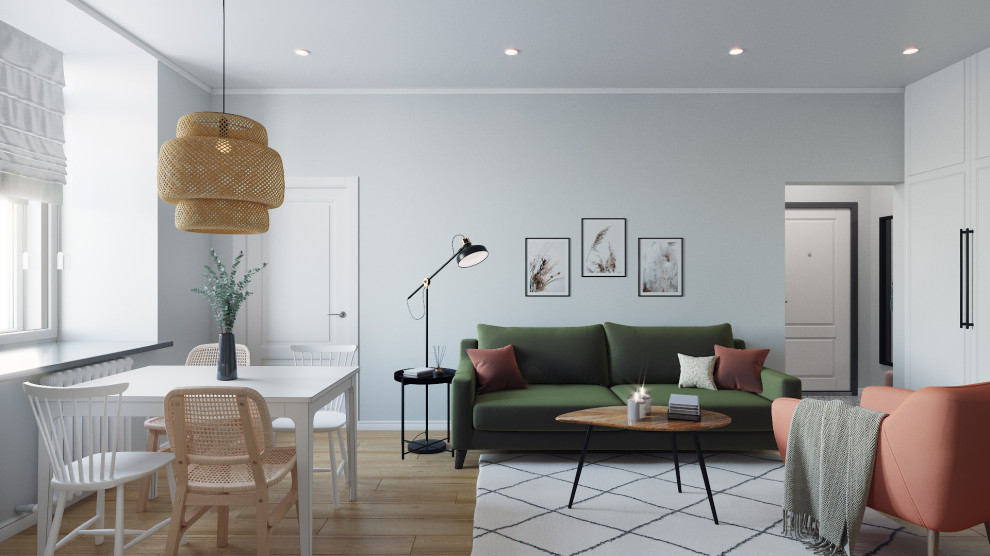 Трехкомнатная квартира в Сталинке для молодой пары