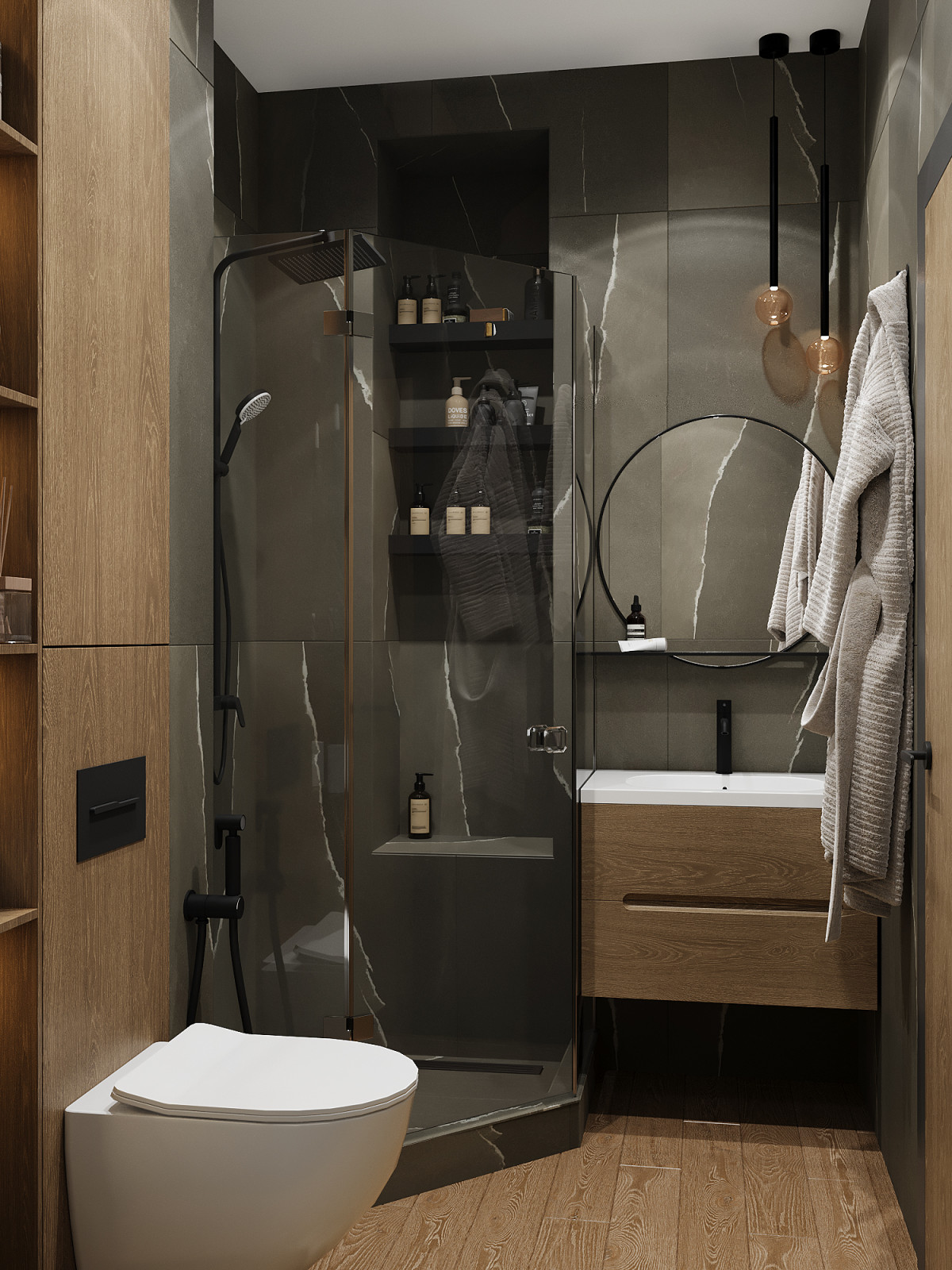 Дизайн квартиры в современном стиле с нотками сканди